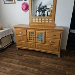 Dresser with Mirror