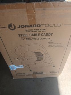 Steel cable caddy