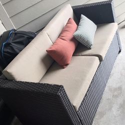 4 - Person Patio Conversation Sets with Cushions