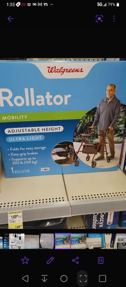 ROLLATOR MOBILTY WALKER ** BRAND NEW IN BOX**