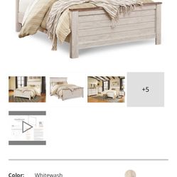 Queen Bed Frame Solo Lo Tuve 2 Meces 