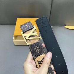 LV Men’s Belt With Box 2026 New