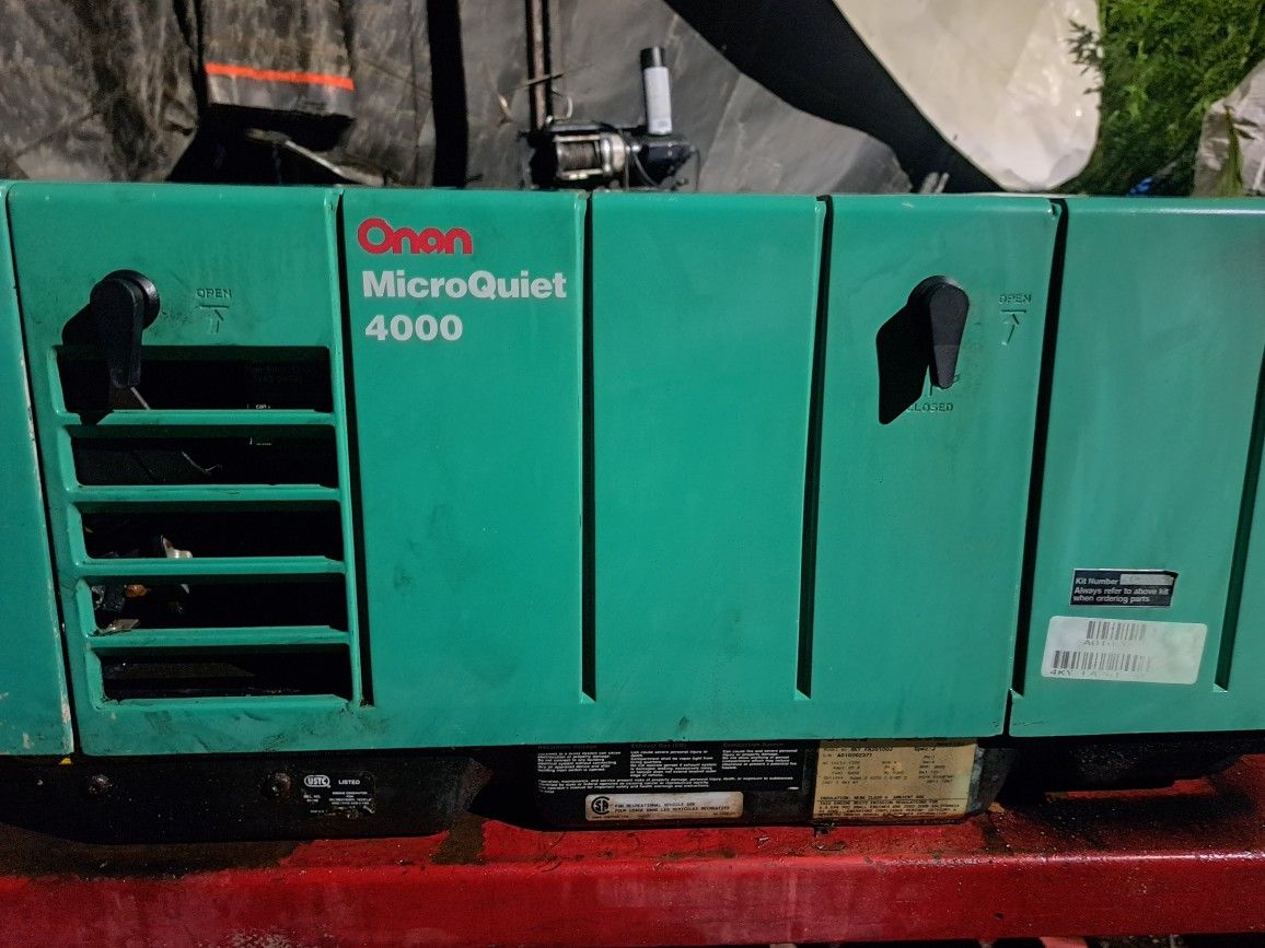 Onan Microquiet 4000 Generator for Sale in Lutz, FL OfferUp