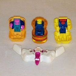 McDonald's Changeables Lot Of 4. 1987 (x2), 1988 & 1990