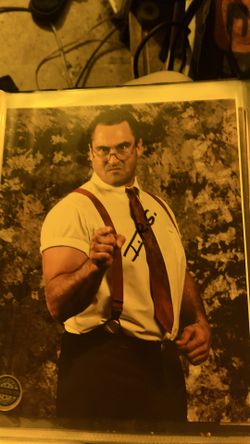 WWE IRS SIGNED PHOTO