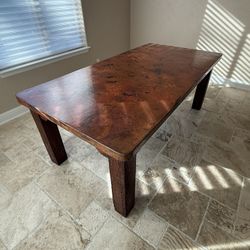 Copper Dining Table