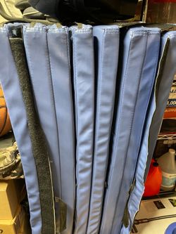 Wrestling / Exercise Mats – Folding Blue Gym Mats