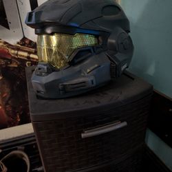 Halo Reach Noble 6 Cosplay Helmet 