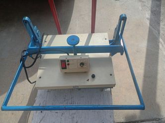 Hat and shirt press machine logo $100 each