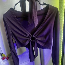 Brown Top Long Sleeve