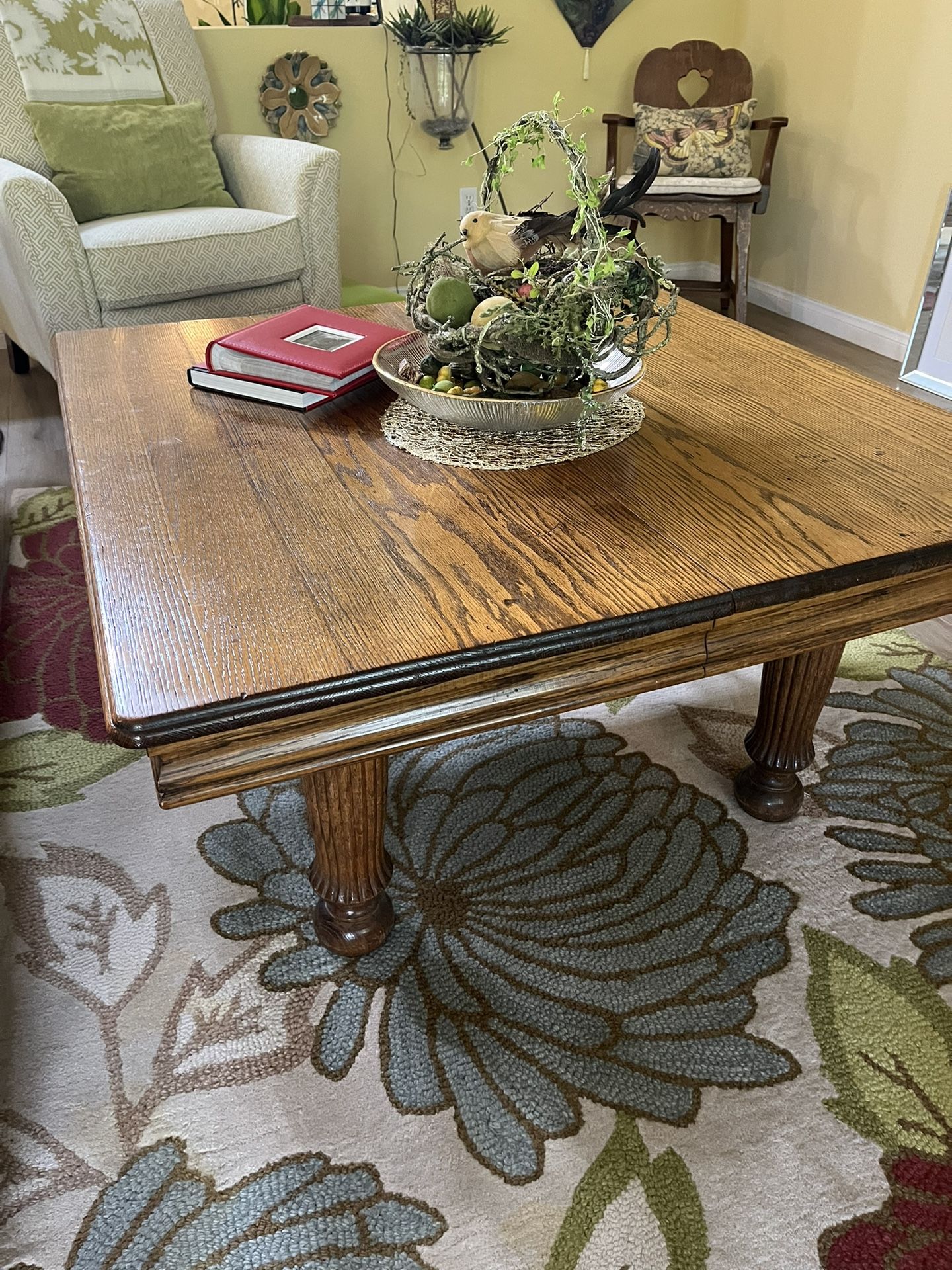 Antique Oak Coffee Table