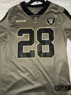 Raiders Josh Jacobs Salute To Service Limited Jersey