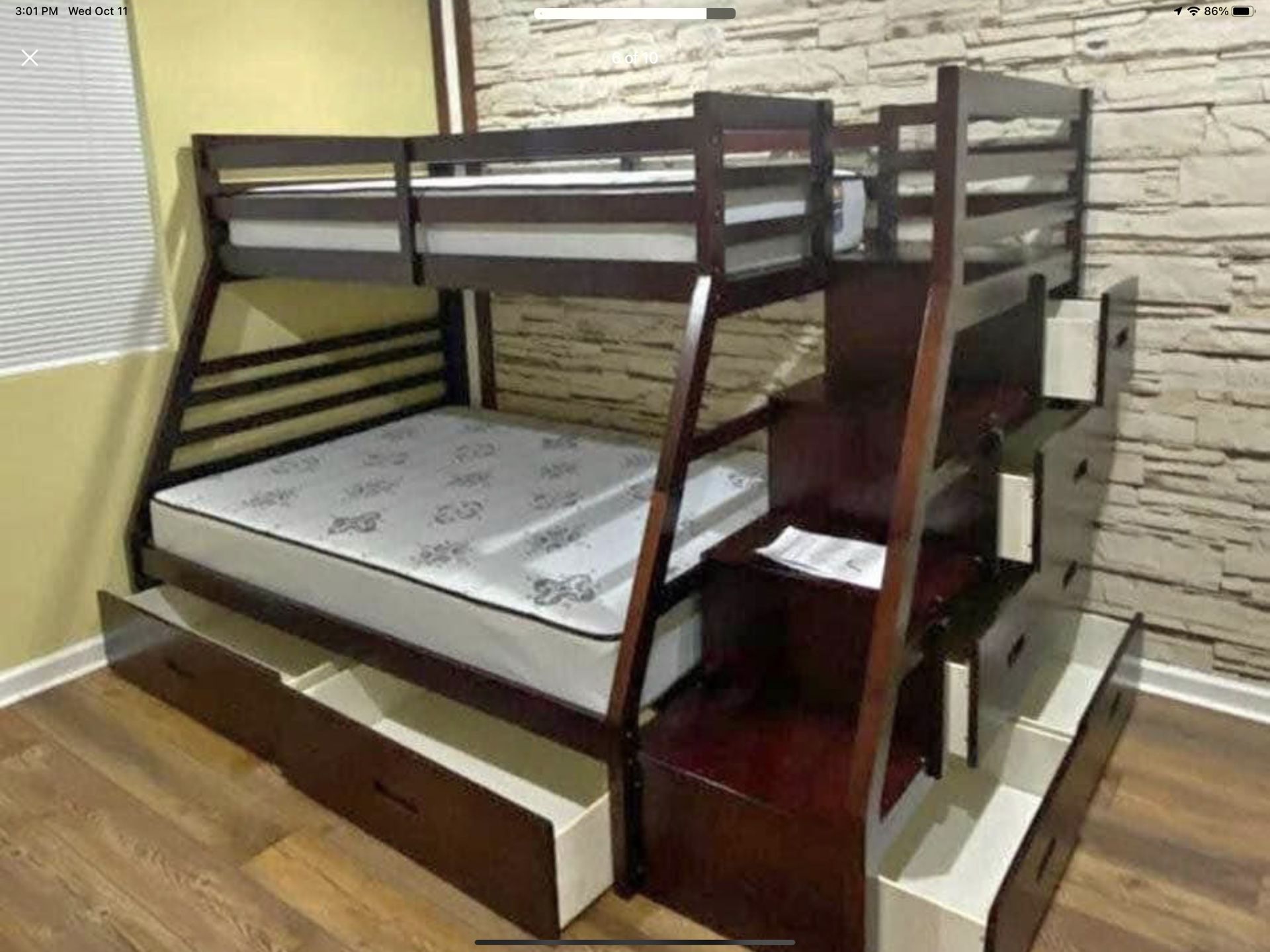 Solid Bunk Bed