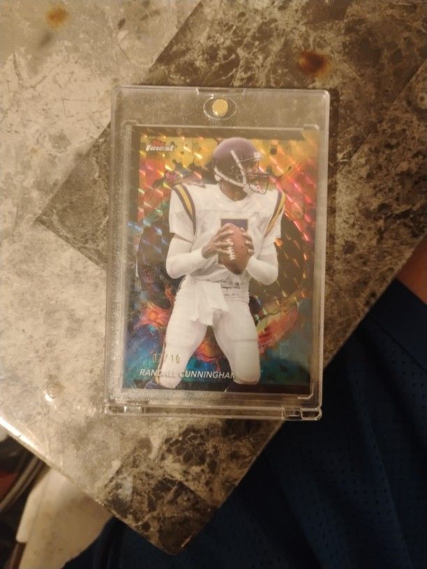 Rare Randal Cunningham Oil Refractor 7/10 Super Rare