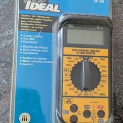Ideal 61-361 3 Phase Contractor-Grade Digital Multimeter