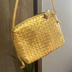 Bottega venetta Gold Bag