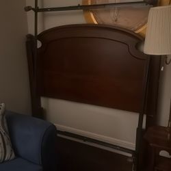 Queen Bed Frame With Headboard 