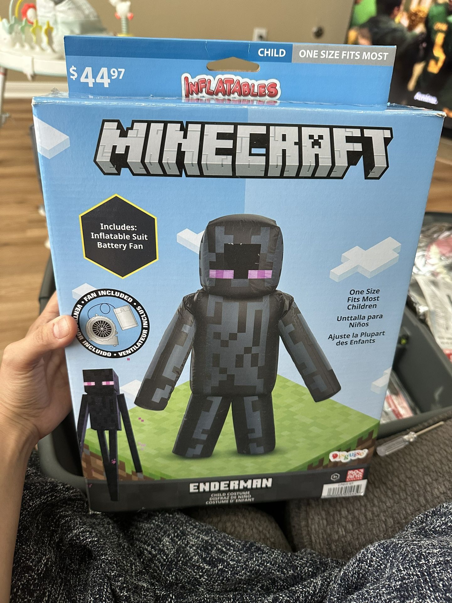 Minecraft Blow up Costume