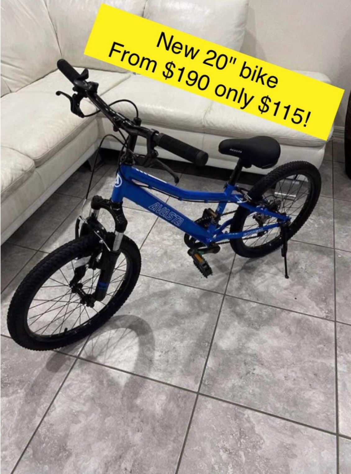 New 20" Mountain Bike From $190 only $115!