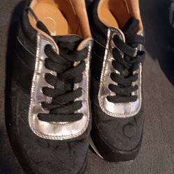 Women's Calvin Klein Metallic Shoes Size 8