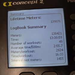 Rower - Concept2 Rowerg PM5 - Like New