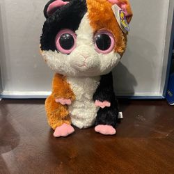 Ty Beanie Boos Buddies Buddy Size NIBBLES Guinea Pig Medium 9" Plush 2011 - RARE