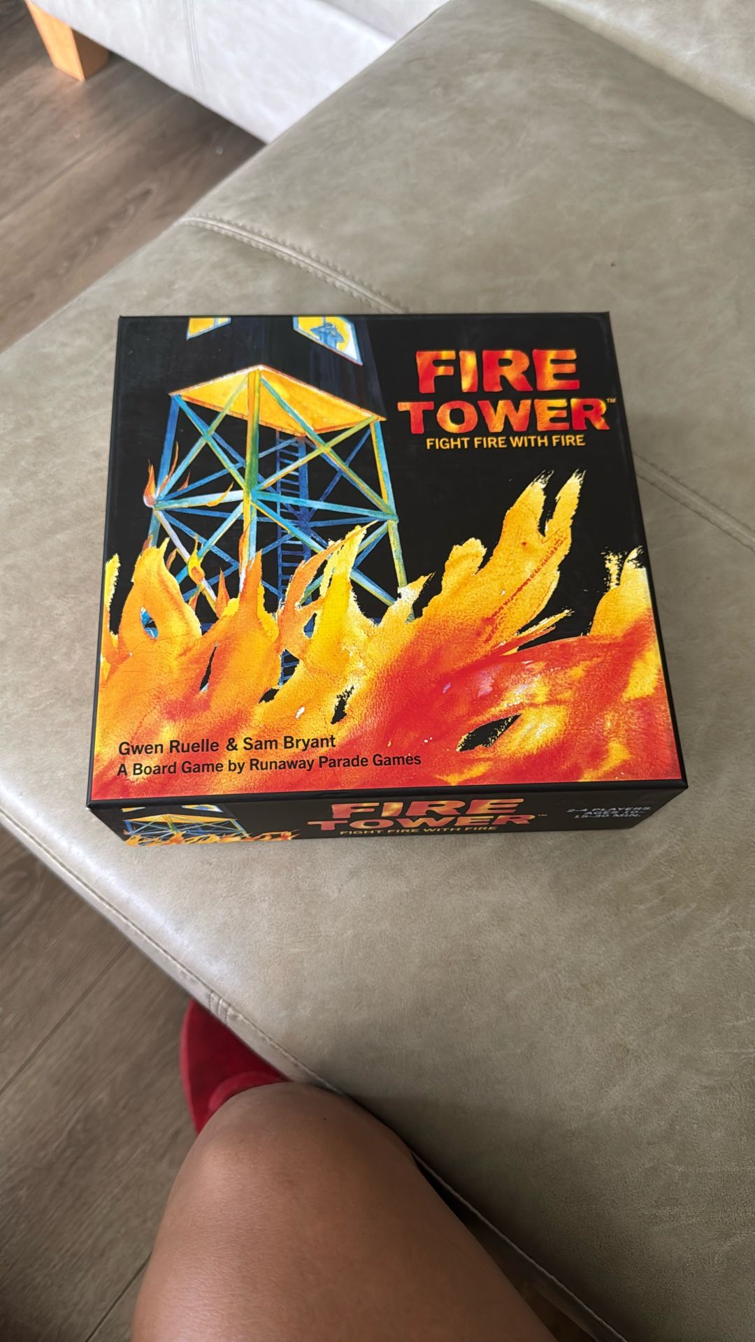 Fire Tower Base Game (used One Time)