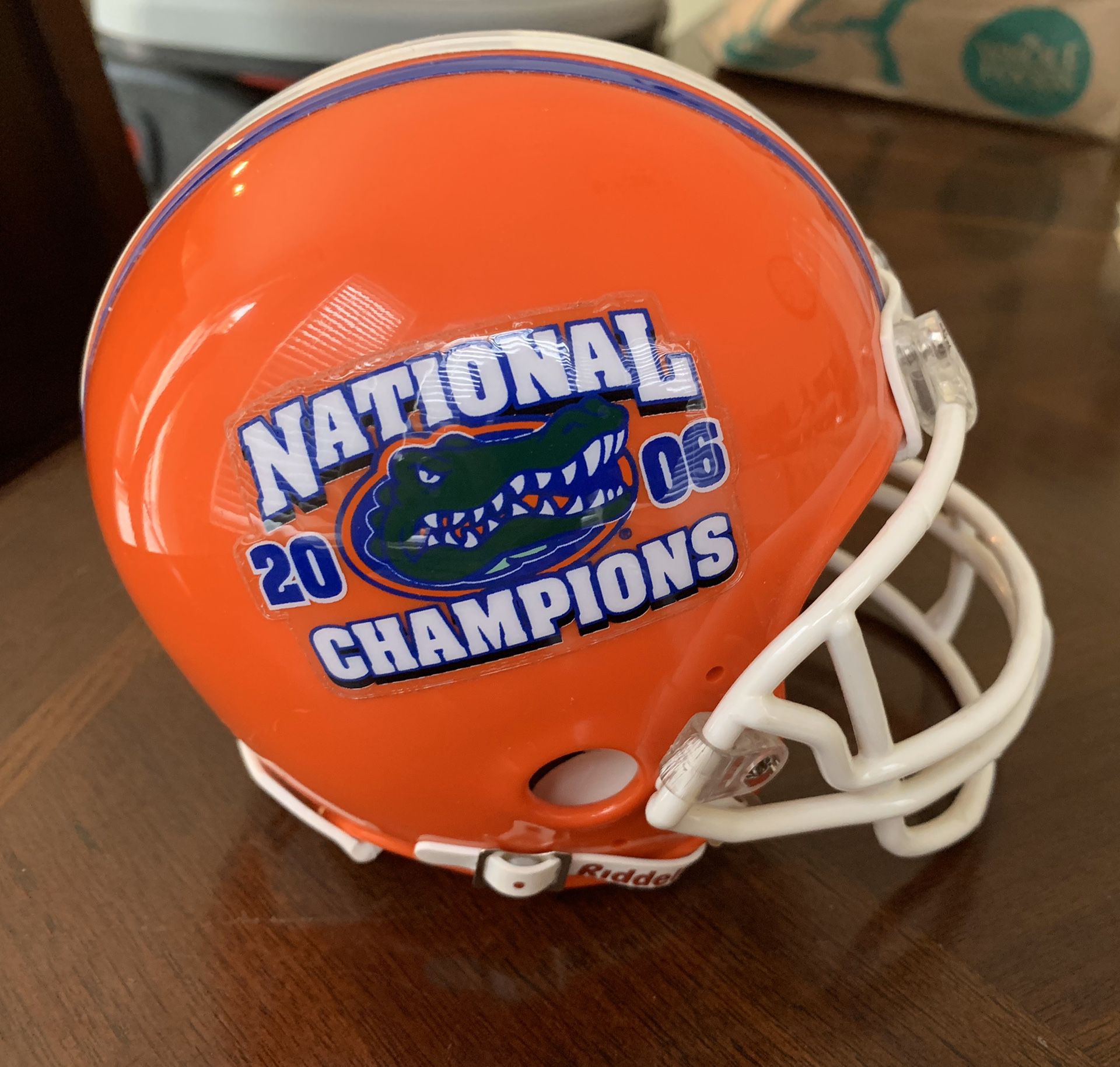 Florida Gators 2006 National Champs Mini Helmet