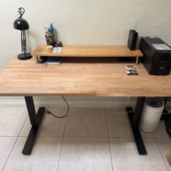 IKEA Solid Wood Top Standing desk