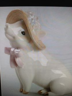 Lenox Porcelain Figurine "Sadie's Sunday Best" Pin With Box