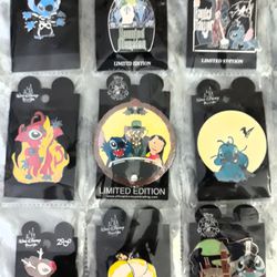 Disney Stitch Fantasy pins ( $40 each 35 for 2 small ones) OBO