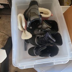 Boys And Girls Snow Boots