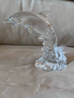 Princess house Wonders of the wild lead crystal dolphin Princess house Wonders of the Wild lead crystal dolphin