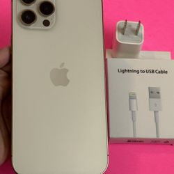 IPhone 12 Pro Max (128gb) Gold UNLOCKED 