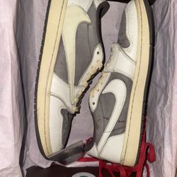 Travis Scott Jordan 1 Low Reverse Mocha 10.5