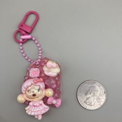 Skull panda Back Pack Clip