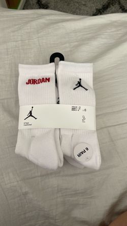 6 pack jordan crew socks
