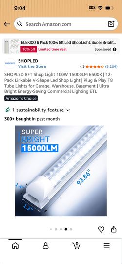 Lead tube lights