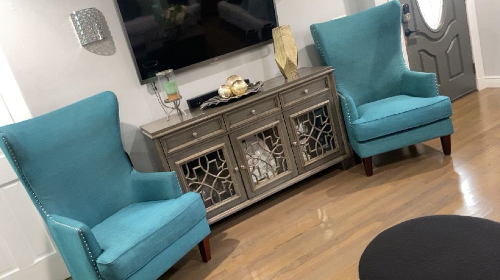 2 Wingback Chairs