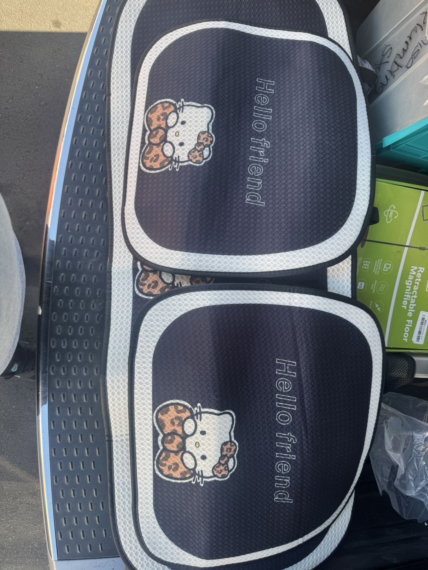 Hello Kitty Rear Seat Pad For Car(No Fronts Included)