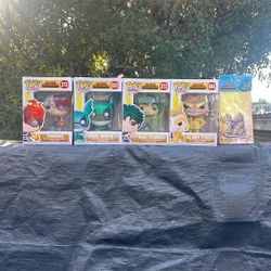 My Hero Academia Pop Figures (including Car Air Freshener)