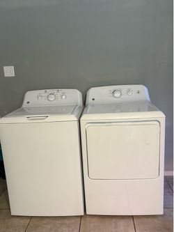 GE washer and dryer