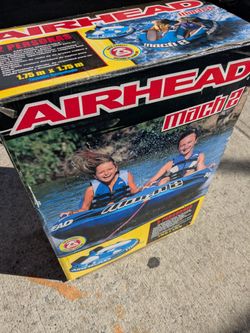 AIRHEAD Mach 2 People Towable Tube with Quick Connect Tow