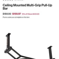 Ceiling-mounted Pull Up Bar