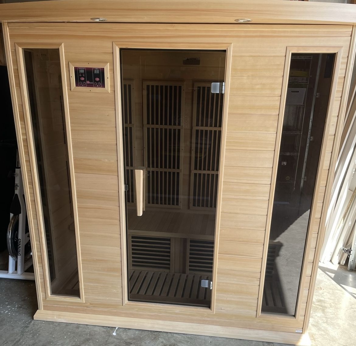 Infrared Carbon Canadian Hemlock Sauna 