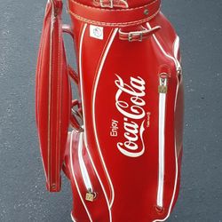 Collectable Coca-Cola Carry Golf Clubs Bag Collectable Coca-Cola Carry Golf Clubs Bag
