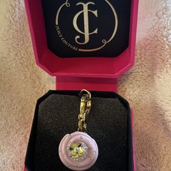 Juicy Couture Pink Pave Cupcake Charm Gold Enamel  $35 OBO 