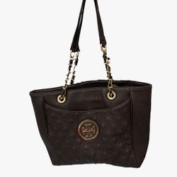 AMAZING CONDITION like new! tory burch tote bag large!