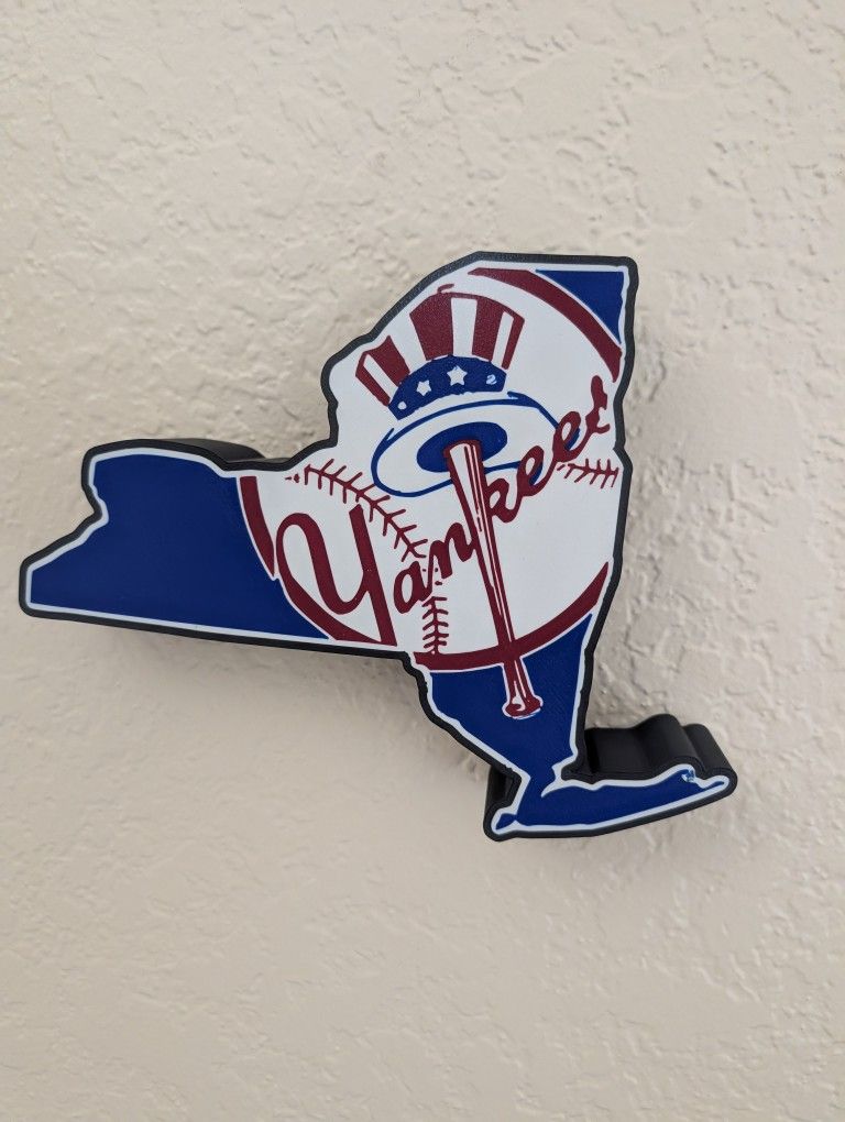 New York Yankees Wall Light Box 