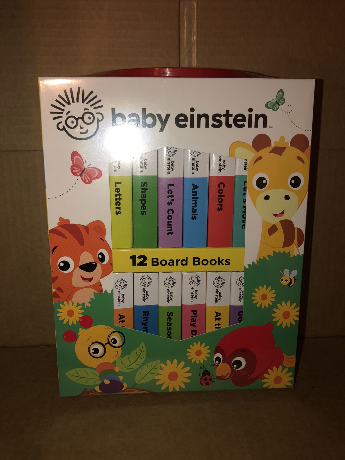 Baby Einstein - My First Library 12 Board Book Set - First Words, Alphabet, Numbers, and More Baby Books